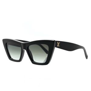 LOUIS VUITTON Fame Cateye Cat Eye Acetate Sunglasses Z1723E BOX, CASE & SHOPPER